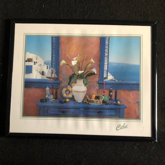 Two ceba wall decors art print in frame small home decors - Picture 2 of 13